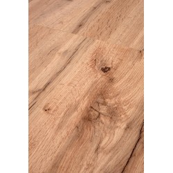 GINO stół rozkładany blat - dąb wotan, nogi - czarny (1p 1szt)