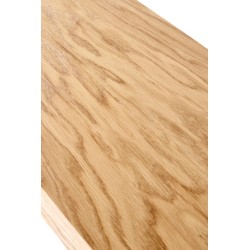 INFERNO konsolka dąb naturalny - czarny (1p 1szt)