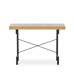 INFERNO konsolka dąb naturalny - czarny (1p 1szt)