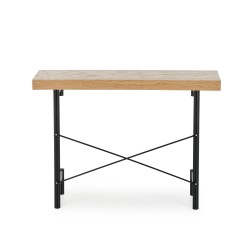 INFERNO konsolka dąb naturalny - czarny (1p 1szt)