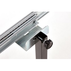 INFERNO stół rozkładany dąb naturalny - czarny (2p 1szt)