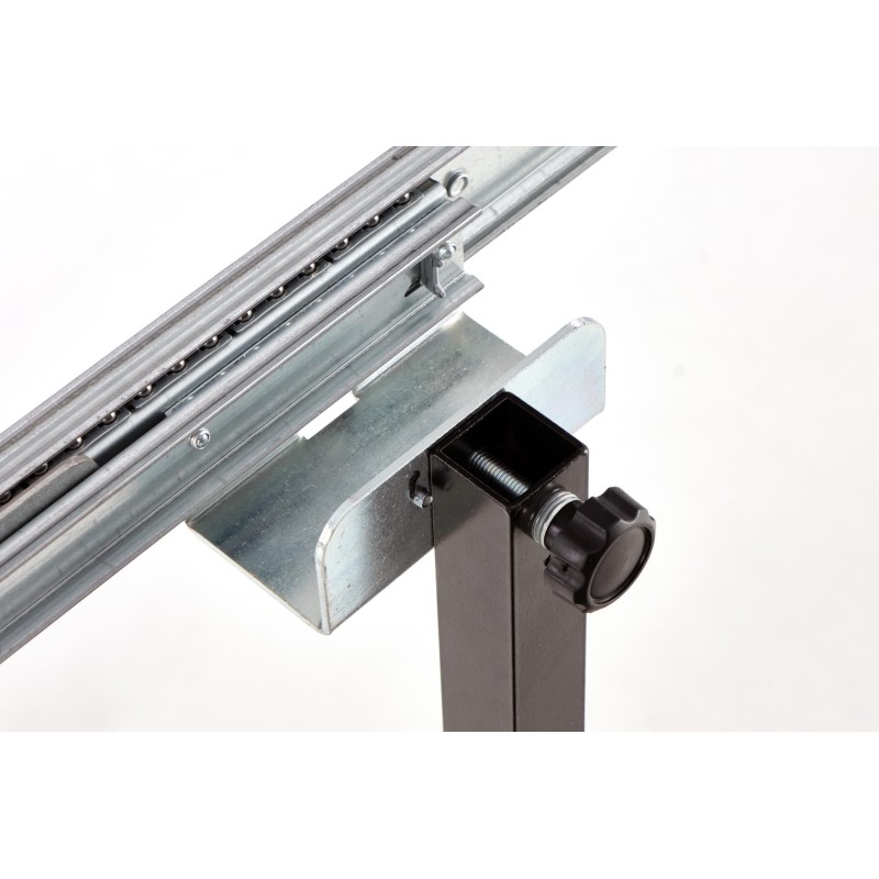 INFERNO stół rozkładany dąb naturalny - czarny (2p 1szt)