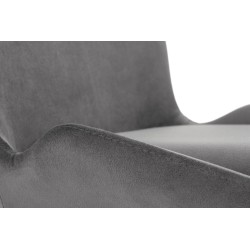 K454 krzesło popielaty (1p 2szt)