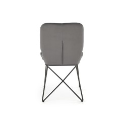 K454 krzesło popielaty (1p 2szt)