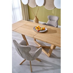 MASSIVE 3 stół rozkładany 160-250x90x77 cm dąb naturalny/dąb naturalny (2p 1szt)