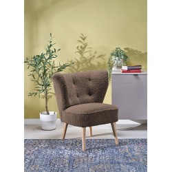 MOCCA fotel wypoczynkowy, c.brązowy (SVEN 47)