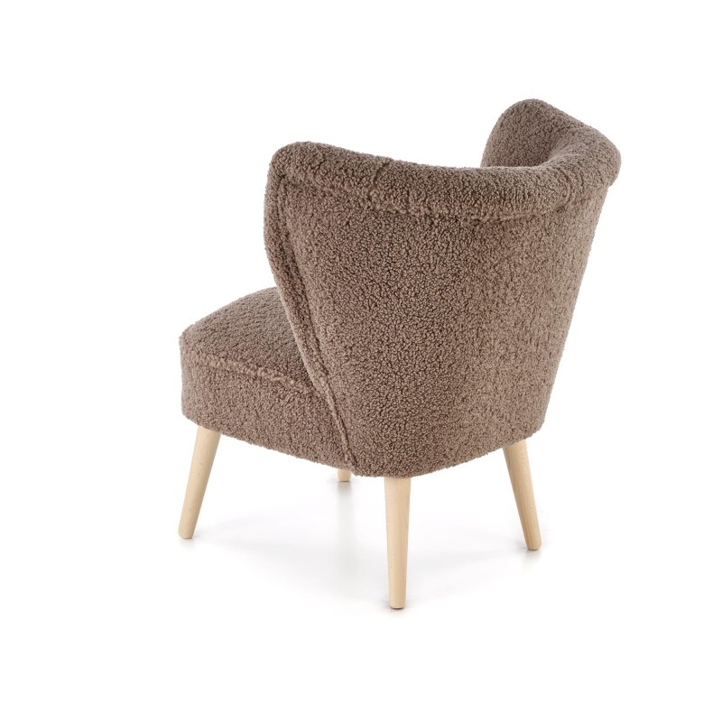 MOCCA fotel wypoczynkowy, c.brązowy (SVEN 47)