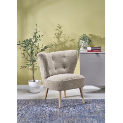 MOCCA fotel wypoczynkowy, cappucino (SVEN 28)