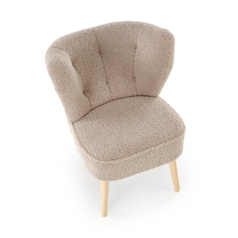 MOCCA fotel wypoczynkowy, cappucino (SVEN 28)