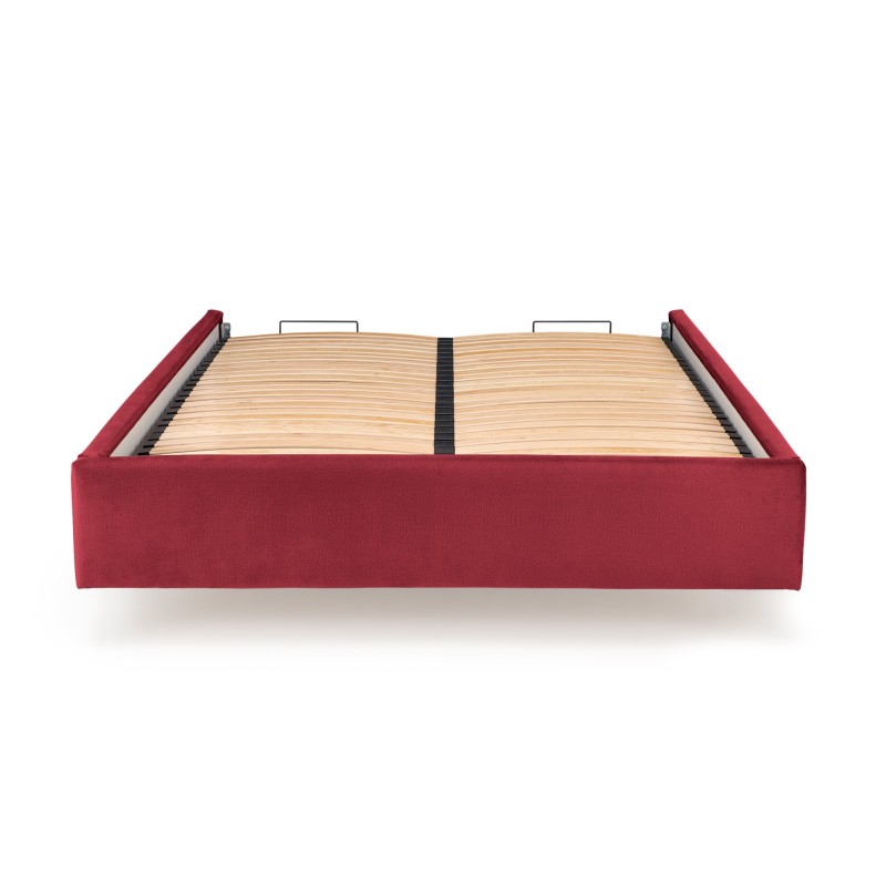 MODULO korpus łóżko 160 - bordowy tap. Monolith 59