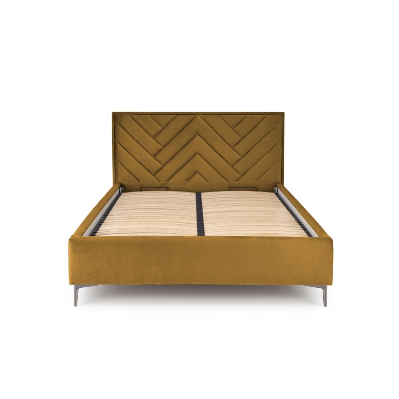 MODULO korpus łóżko 160 - musztardowy tap. Monolith 48 (3p 1szt)