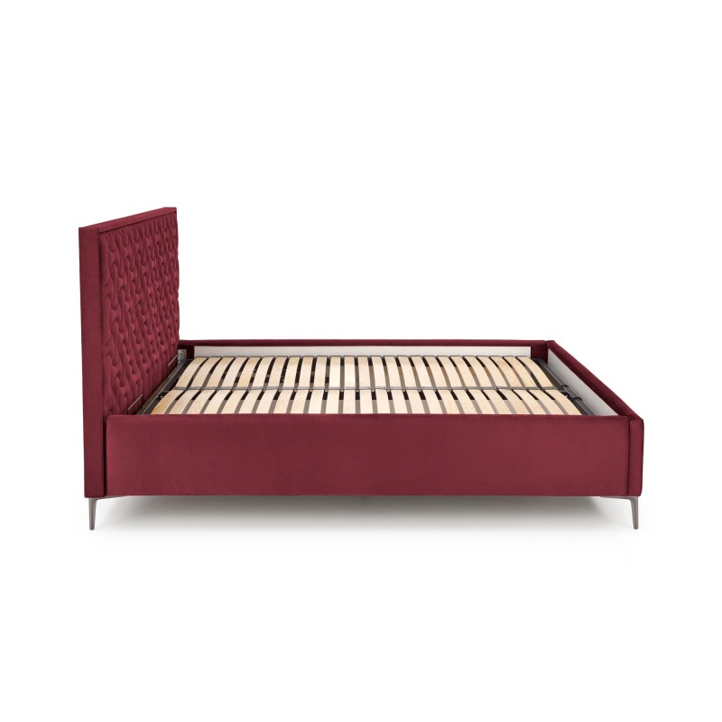 MODULO W2 łóżko 160 - wezgłowie bordowy tap. Monolith 59 (1p 1szt)