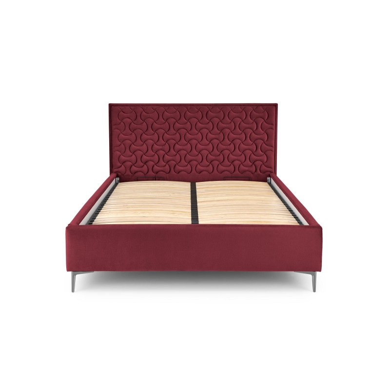 MODULO W2 łóżko 160 - wezgłowie bordowy tap. Monolith 59 (1p 1szt)