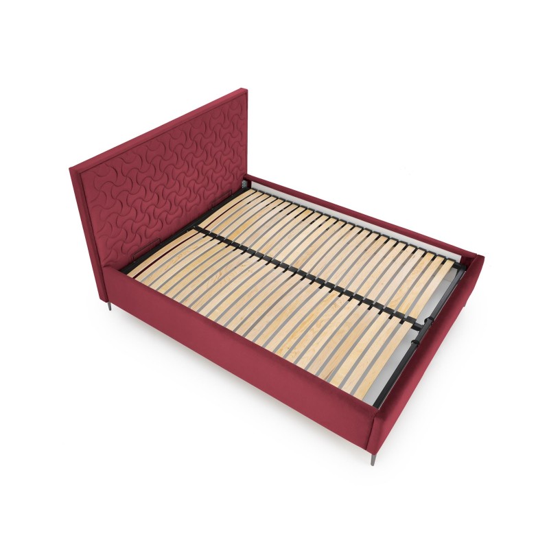 MODULO W2 łóżko 160 - wezgłowie bordowy tap. Monolith 59 (1p 1szt)
