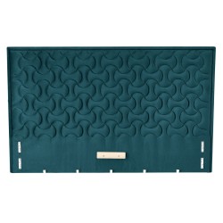 MODULO W2 łóżko 160 - wezgłowie ciemny zielony tap. Monolith 37 (1p 1szt)