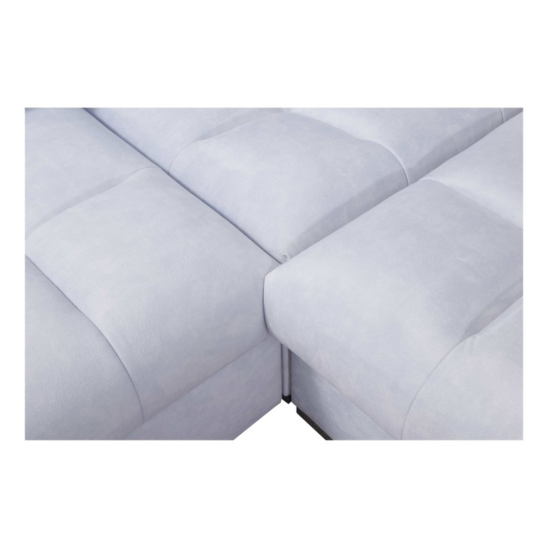 Prisma XII Corner Sofa with Sleeping Function | Luxury Furniture with USB Port | Velvet | Pet Friendly, Terra 99 + Eco Leather Prisma XII Corner Sofa with Sleeping Function | Luxury Furniture with USB Port | Velvet | Pet Friendly, Terra 99 + Eco Leather