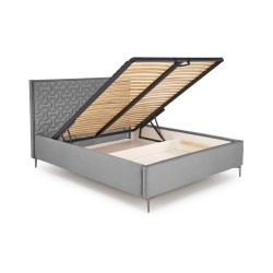 MODULO W2 łóżko 160 - wezgłowie popiel tap. Monolith 85 (1p 1szt)