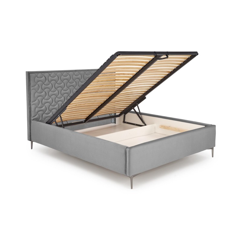 MODULO W2 łóżko 160 - wezgłowie popiel tap. Monolith 85 (1p 1szt)