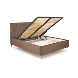 MODULO W3 łóżko 160 - wezgłowie beżowy tap. Monolith 09 (1p 1szt)