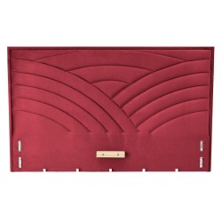 MODULO W3 łóżko 160 - wezgłowie bordowy tap. Monolith 59 (1p 1szt)