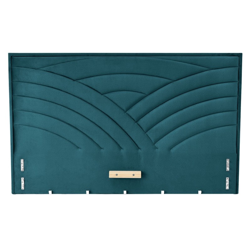 MODULO W3 łóżko 160 - wezgłowie ciemny zielony tap. Monolith 37 (1p 1szt)