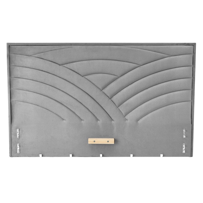 MODULO W3 łóżko 160 - wezgłowie popiel tap. Monolith 85