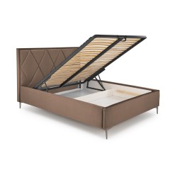 MODULO W4 łóżko 160 - wezgłowie beżowy tap. Monolith 09 (1p 1szt)