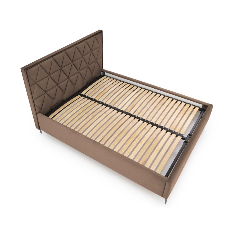 MODULO W5 łóżko 160 - wezgłowie beżowy tap. Monolith 09 (1p 1szt)