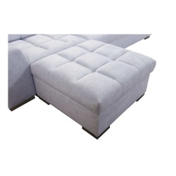 Prisma XII Corner Sofa with Sleeping Function | Luxury Furniture with USB Port | Velvet | Pet Friendly, Terra 80 Prisma XII Corner Sofa with Sleeping Function | Luxury Furniture with USB Port | Velvet | Pet Friendly, Terra 80