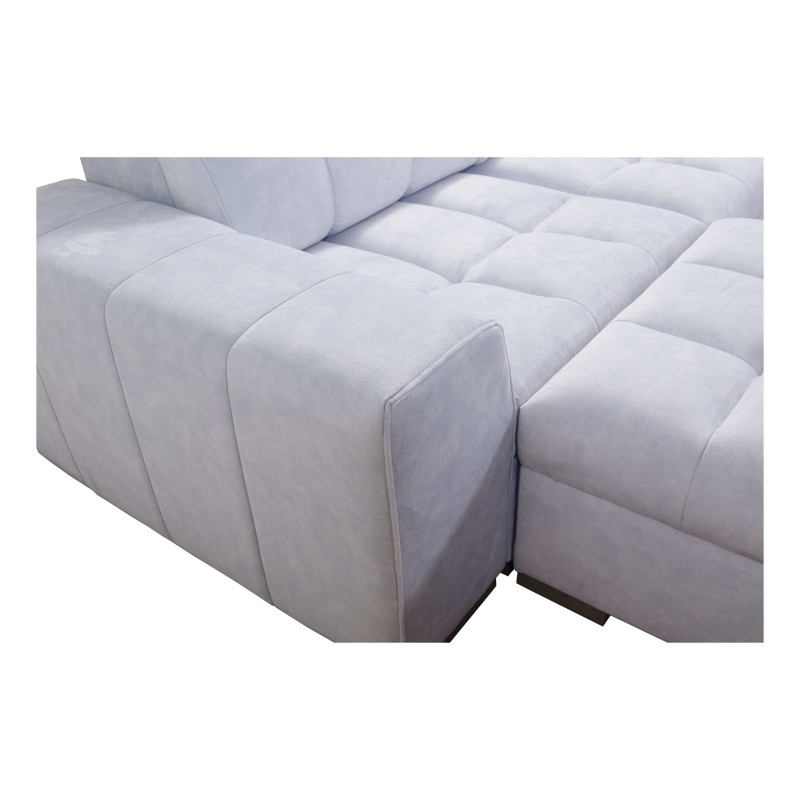 Prisma XII Corner Sofa with Sleeping Function | Luxury Furniture with USB Port | Velvet | Pet Friendly, Terra 80 Prisma XII Corner Sofa with Sleeping Function | Luxury Furniture with USB Port | Velvet | Pet Friendly, Terra 80
