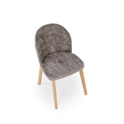 BASSO krzesło dąb naturalny / tap: CREMONA 96 (popiel)