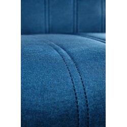 DIEGO 3 krzesło dąb miodowy / tap. velvet pikowany Pasy - MONOLITH 77 (granatowy) (1p 2szt)