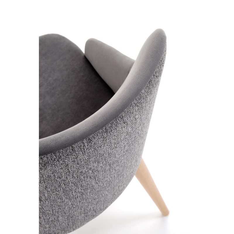 MALAGA krzesło popiel / tap: MAVEL 14 / STELAR 92 (1p 1szt)