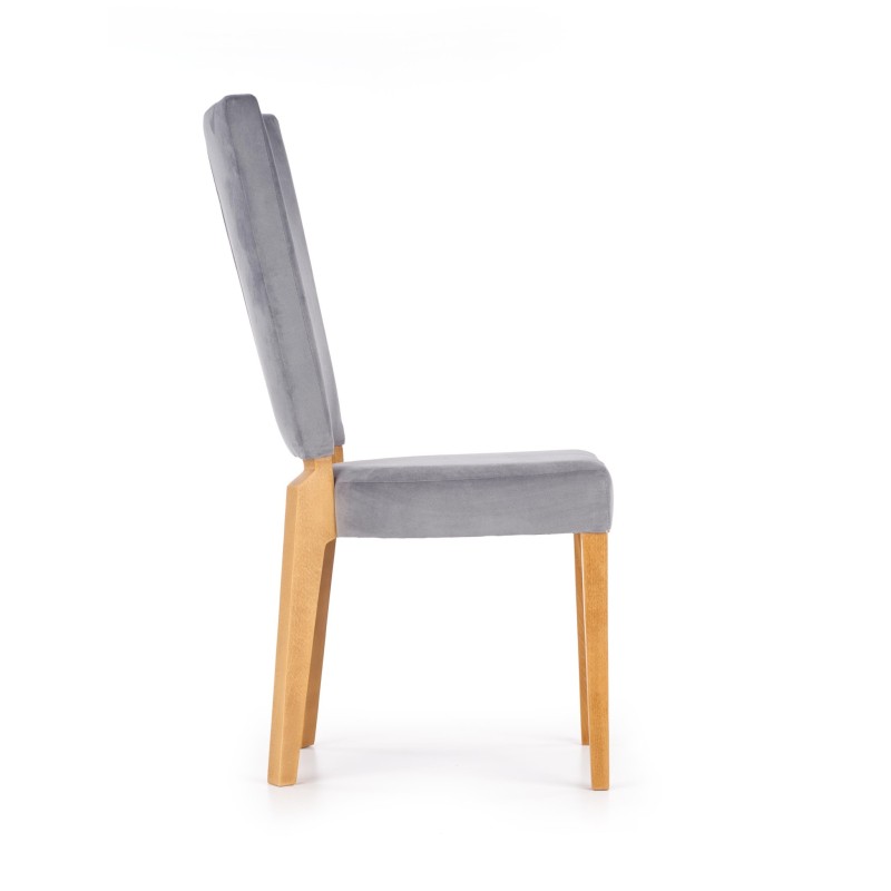 ROIS krzesło dąb miodowy / popielaty (1p 2szt)