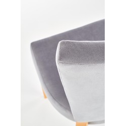 ROIS krzesło dąb miodowy / popielaty (1p 2szt)