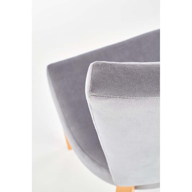 ROIS krzesło dąb miodowy / popielaty (1p 2szt)