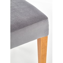 ROIS krzesło dąb miodowy / popielaty (1p 2szt)