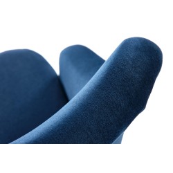 TOLEDO 2 krzesło dąb miodowy / tap. MONOLITH 77 (granatowy) (1p 1szt)