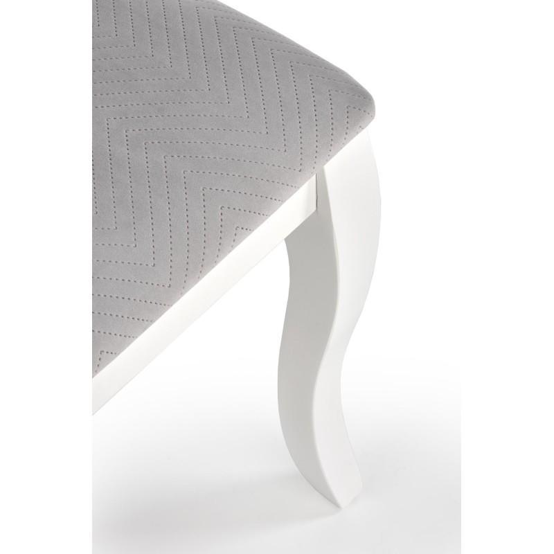 VELO krzesło kolor biały/popiel (1p 2szt)