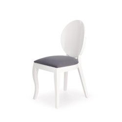 VERDI krzesło biało-popielate (1p 2szt)