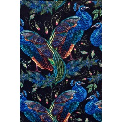 PAGONI fotel wypoczynkowy czarny (tkanina Bluvel 19) (1p 1szt)