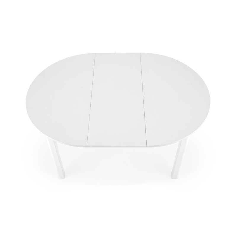 RINGO stół kolor blat - biały, nogi - biały (102-142x102x76 cm) (2p 1szt)