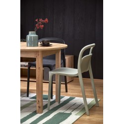 RINGO stół kolor blat dąb craft, nogi - dąb craft (102-142x102x76 cm) (2p 1szt)