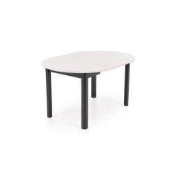 RINGO stół kolor blat kaszmir, nogi - czarny (102-142x102x76 cm) (2p 1szt)