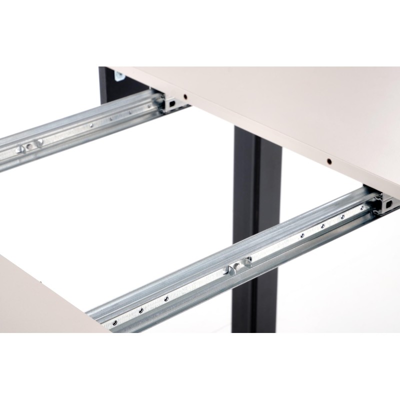 RINGO stół kolor blat kaszmir, nogi - czarny (102-142x102x76 cm) (2p 1szt)