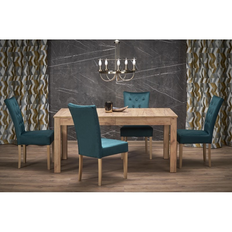 SEWERYN 160/300 cm stół kolor dąb craft (160-300x90x76 cm) (3p 1szt)