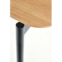 SMART stół dąb naturalny/czarny (1p 1szt)