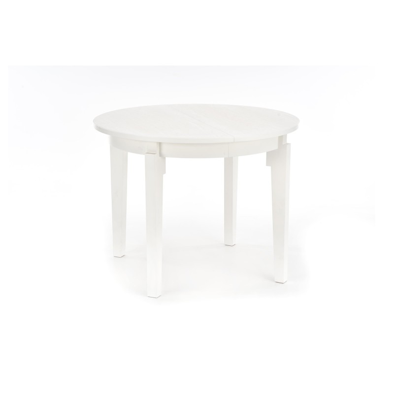 SORBUS stół rozkładany, blat - biały, nogi - białe (2p 1szt)