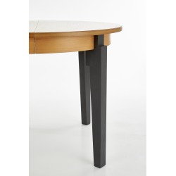 SORBUS stół rozkładany, blat - dąb miodowy, nogi - grafitowe (2p 1szt)