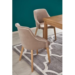 TIAGO 2 stół rozkładany 140-220/80 blat: dąb craft, nogi: dąb craft (3p 1szt)